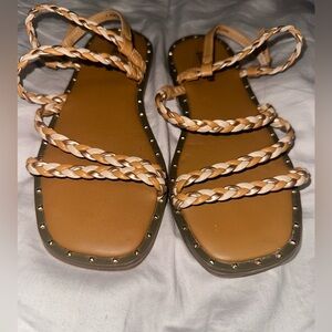 Steve Madden sandals brown color size 3